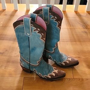 Junk Gypsy Lane leather cowboy boots